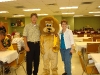 Lions John Black, Paws, and Diane Wilkerson
