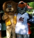 With Chilly the Ice Bear Mascot