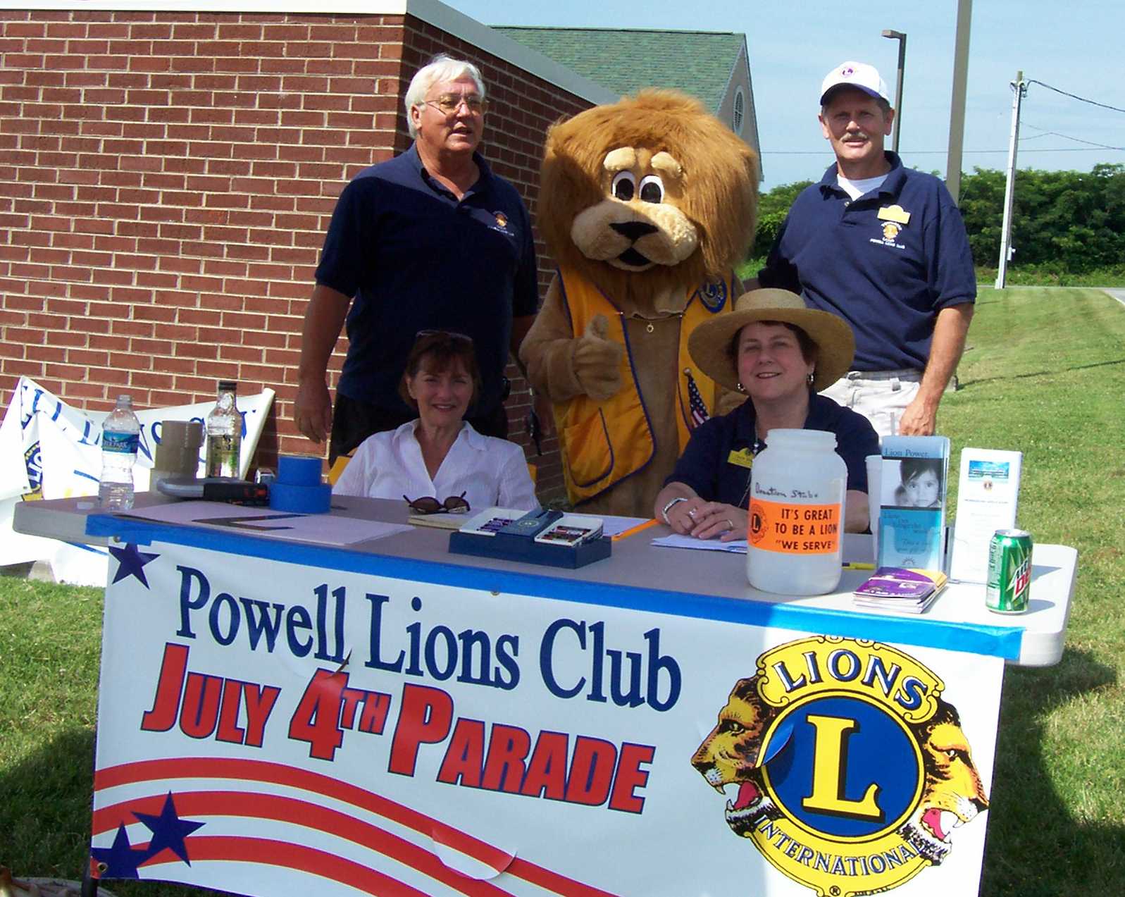 With Powell Lions