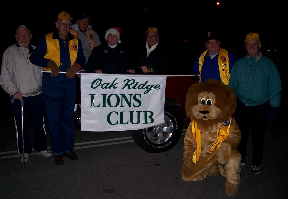 With the Oak Ridge Lions