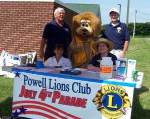 Powell Lions Parade Registration